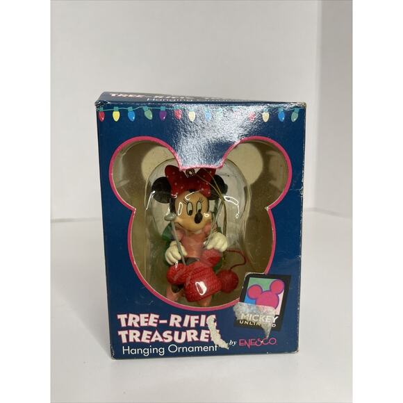 Tree-Rific Treasures Hanging Minnie Ornament by Enesco - Picture 1 of 9